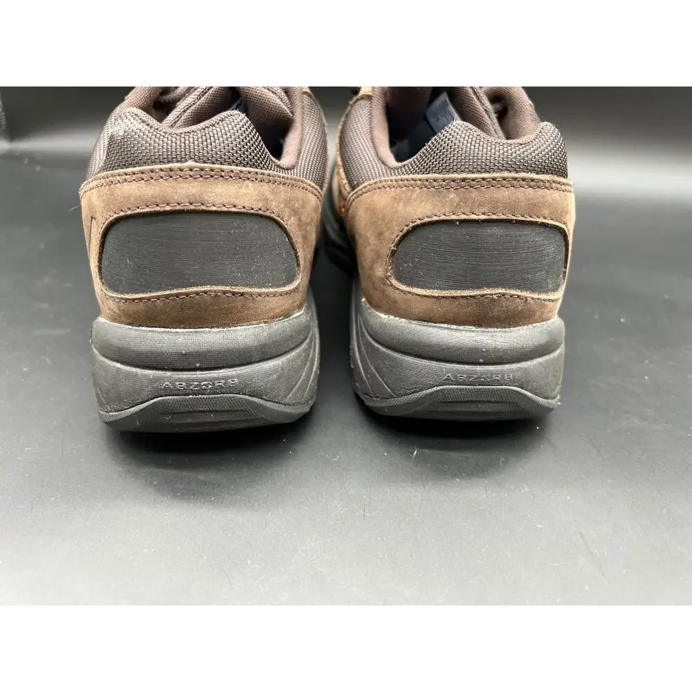 New Balance Shoes Men 10.5 Gortex Hiking Sneakers MW1069BR Brown Leather #91